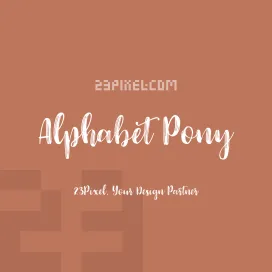 Alphabet Pony